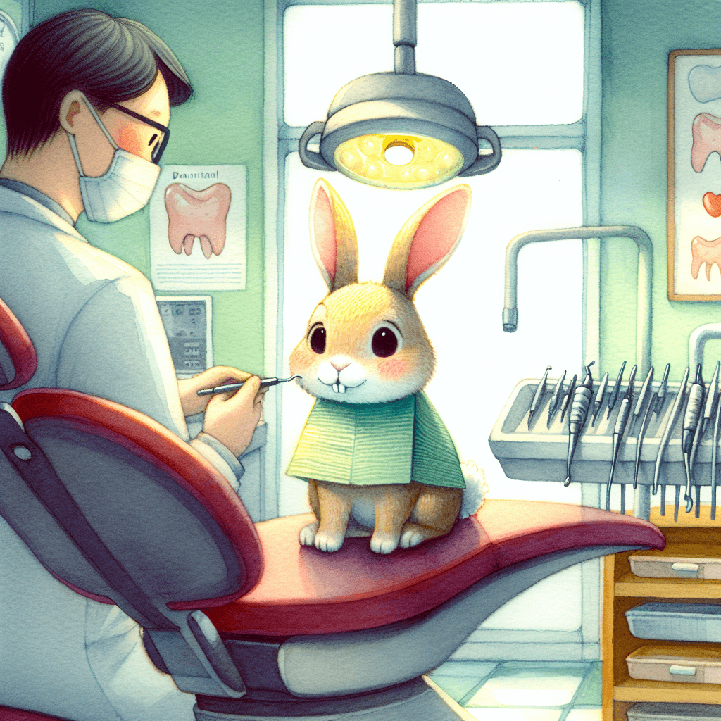 小兔子看牙医